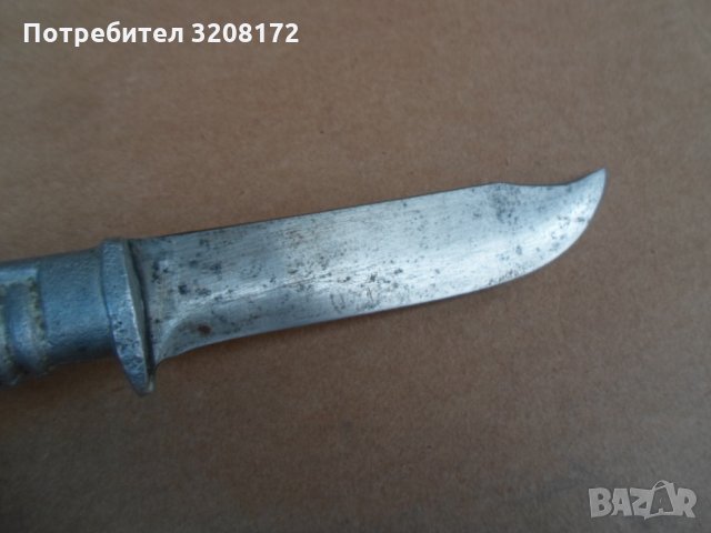 Старинен боен,окопен нож от 1Световна Война, снимка 3 - Антикварни и старинни предмети - 35114959