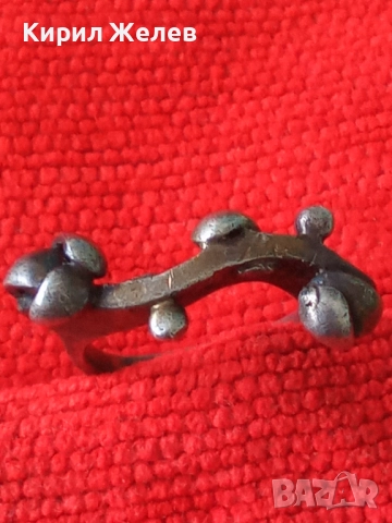 АРТ НУВО СТИЛ ДИЗАЙНЕРСКИ СРЕБЪРЕН ПРЪСТЕН ОКСИДИРАНО СРЕБРО 925 РЪЧНА ХУДОЖЕСТВЕНА ИЗРАБОТКА 49286, снимка 13 - Пръстени - 50416836