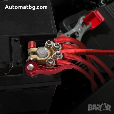 Комплект клеми Automat, За акумулатор, Бърза връзка, 2бр, снимка 2 - Аксесоари и консумативи - 43688383