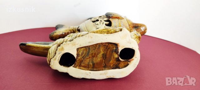 Много красива статуетка-свещник, керамика, снимка 10 - Декорация за дома - 35623862