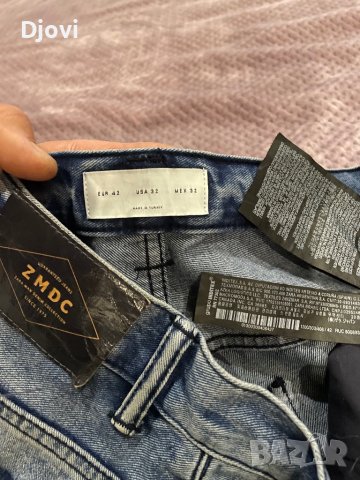 Мъжки дънки ZARA 32, снимка 6 - Дънки - 38835289