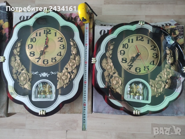 Стенни часовници. Будилници-говорящи, с термометър, снимка 5 - Други - 31209437