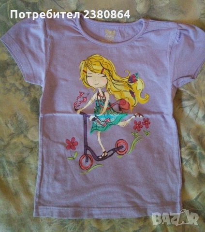 Красиви летни блузки за момиченца/122-128, снимка 2 - Детски Блузи и туники - 32769976