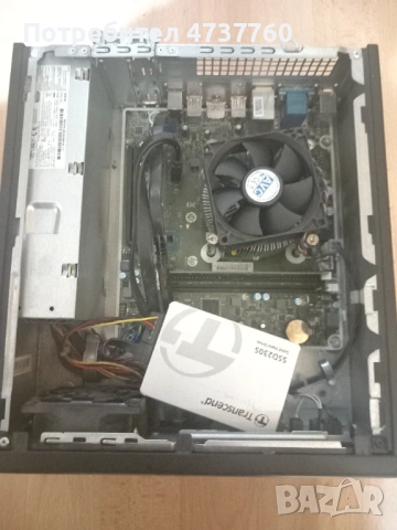 HP ProDesk 400 G3 SFF, Intel Core i5-6500 8 GB, DDR4, 256 GB SATA SSD, снимка 2 - За дома - 53499391