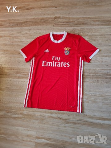 Оригинална мъжка тениска Adidas Climacool x S.L. Benfica, снимка 2 - Тениски - 43922330