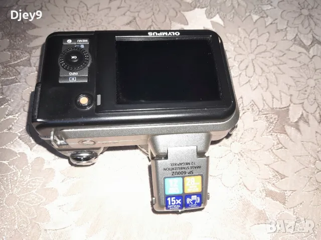 фотоапарат 2 в 1 OLYMPUS SP600 240 лв с видео рекордер. , снимка 12 - Фотоапарати - 48730114