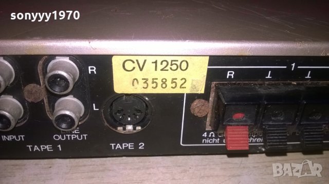 dual cv1250-germany-stereo amplifier-внос франция, снимка 12 - Ресийвъри, усилватели, смесителни пултове - 26802804