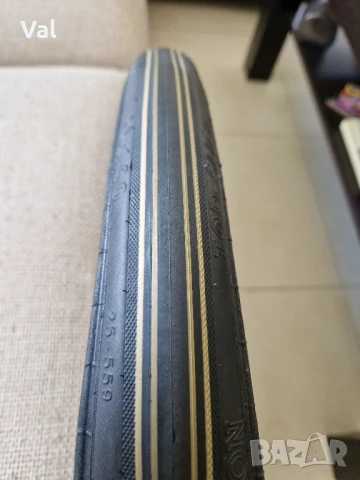 Нова сгъваема шосейна гума Hutchinson Elite Gold Тop Slick – 26 x 1”  (25х559) , снимка 9 - Велосипеди - 50404867