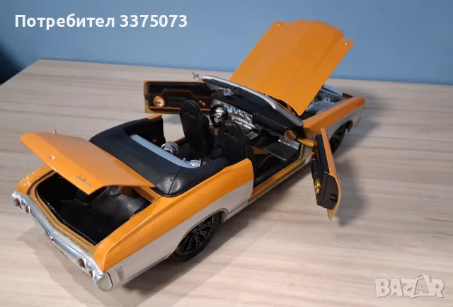  Chevrolet Chevelle SS 1:18 Maisto, снимка 6 - Колекции - 49598191