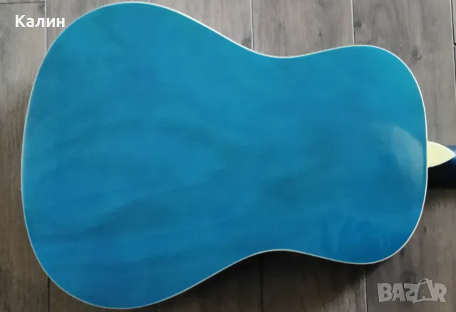 Класическа китара Pasadena CG161 Blue Burst - размер 1/2 + аксесоари, снимка 5 - Китари - 47674986