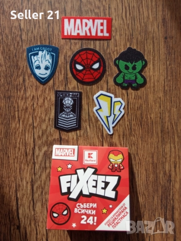 Стикери колекция Marvel fixeez на Кауфланд , снимка 2 - Колекции - 51917856