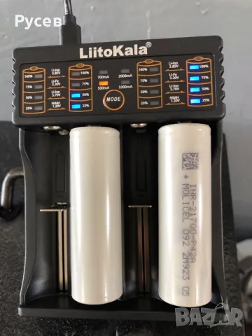 Litokala Lii-402 Интелигентно автоматично зарядно устройство , снимка 10 - Друга електроника - 48395551
