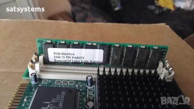 HS-5X86HVGA REV:1.6 ICP Board ISA Slot Industrial Motherboard CPU+RAM, снимка 8 - Дънни платки - 49942647