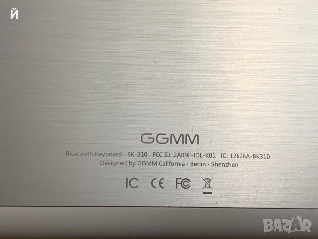 GGMM B-typer Bluetooth клавиатура - алуминиева, снимка 7 - Клавиатури и мишки - 40507847