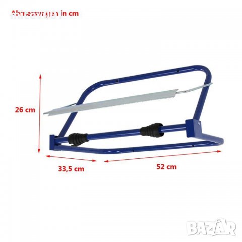 Стенен тръбен държач-резач за фолио/хартия, бял 9420-weiss, снимка 3 - Друго - 38869229