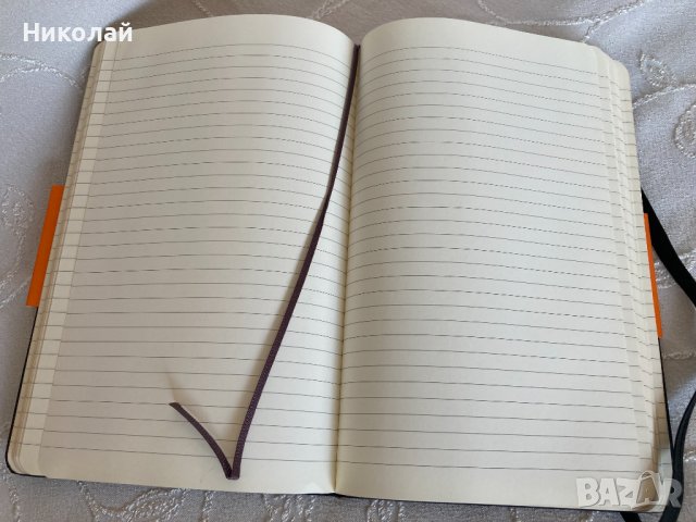 Тефтер Moleskine Classic, линиран, 120 листа/ 240 страници, 13см х 21см. брандиран Eurosport, нов, снимка 7 - Ученически пособия, канцеларски материали - 39305394