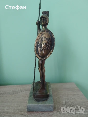 Бронзова статуетка., снимка 2 - Статуетки - 51228271