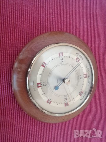 Стар барометър ГДР. , снимка 2 - Колекции - 32358286