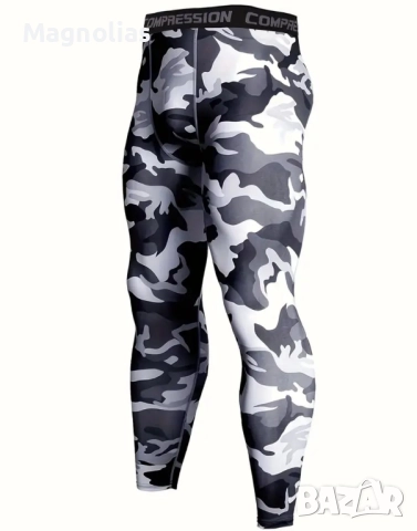 Мъжки клин Compression Camo Gray , снимка 10 - Бельо - 43661692