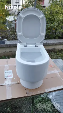 Tоалетна чиния kонзолна - тоалетна чиния за вграждане  RAK Ceramics, снимка 1