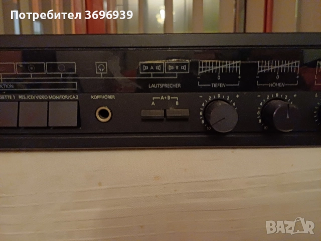 Усилвател Telefunken HA660, снимка 3 - Ресийвъри, усилватели, смесителни пултове - 52027628