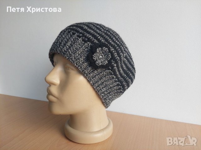Ръчно изплетени шапки, снимка 9 - Шапки - 38393040