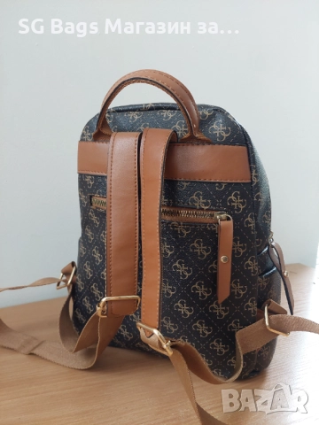 Guess дамска чанта тип раница дамска раница код 301, снимка 12 - Раници - 44421770