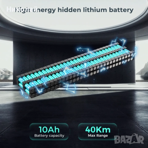 Електрическа тротинетка iScooter i9Max 500w 35km/h и 30-40 km пробег, снимка 14 - Велосипеди - 51849399