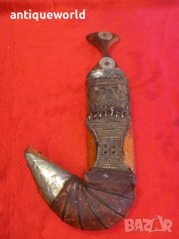 Рядка Дамска Йеменска Джамбия, Ханджар, Кама,Сребро