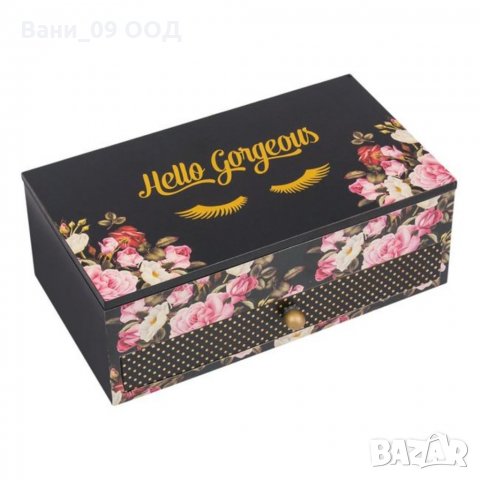 Кутия за бижута "Hello gorgeous", снимка 2 - Декорация за дома - 33216056