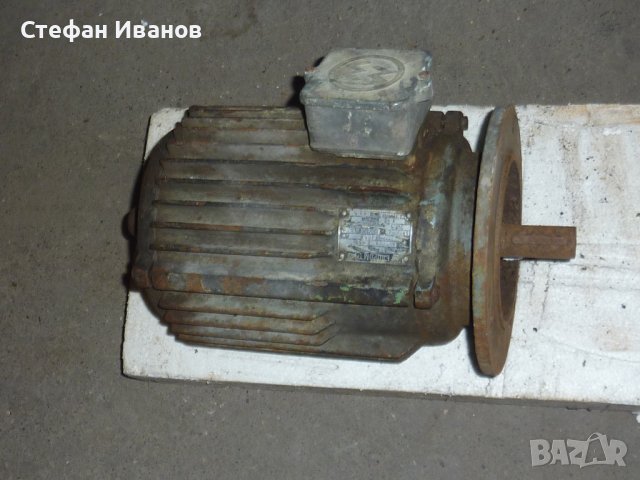 Ел. двигател - трифазен - 1,5 kw, снимка 1 - Електродвигатели - 42979446
