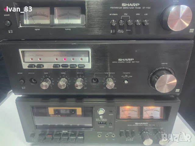 Sharp ST,SM,RT 1122H/усилвател,тунер и дек, снимка 3 - Аудиосистеми - 50154736