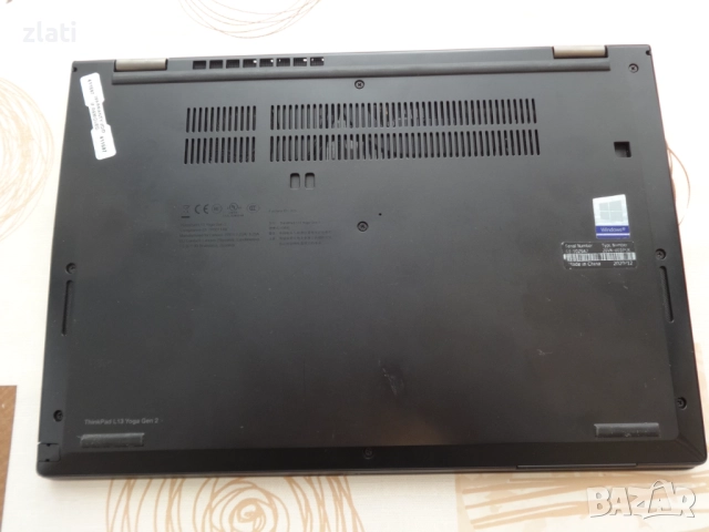 Таблет и Лаптоп 2в1 laptop Lenovo ThinkPad L13 Yoga Gen 2 i5-1135G7 /RAM 8GB/SSD 256GB / Win11 Pro, снимка 11 - Лаптопи за работа - 52641004