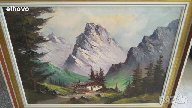 Картина в дървена рамка 81х61, снимка 2 - Картини - 39136118