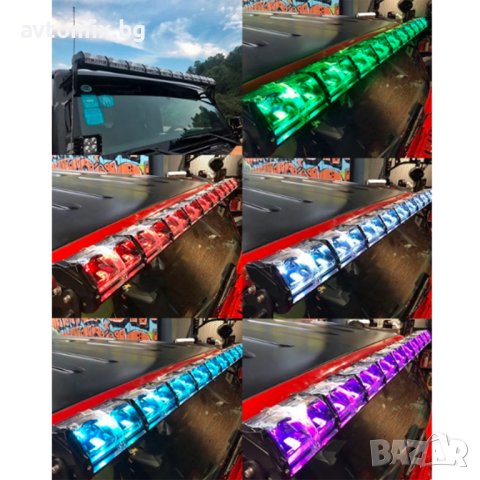 Многорежимен LED диоден бар, 12-24V, серия IM, 127 см, снимка 16 - Аксесоари и консумативи - 43134831