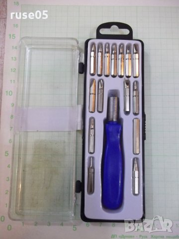 Отвертка с накрайници комплект - 1, снимка 2 - Отвертки - 26298361