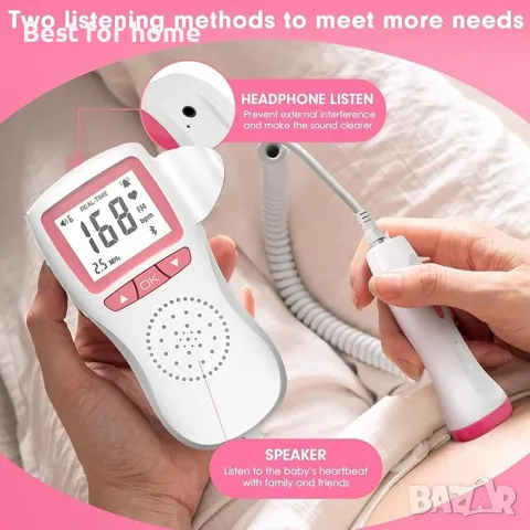 Фетален доплер монитор за бременни жени Generic, снимка 3 - Друга електроника - 50128211