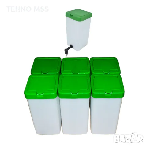 ПРОМО Автоматична Поилка за зайци 1л/ 0,5л, комплект 6 броя, снимка 6 - За гризачи - 50387074