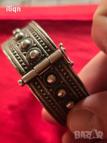 Стара Сребърна Масивна гривна 835 Проба 299.99лв., снимка 5 - Антикварни и старинни предмети - 49027976