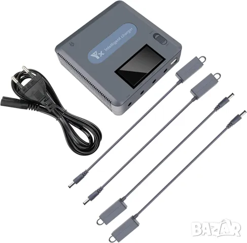 Зареждачка 6 в 1 за DJI Mavic 3 Classic/Standard/Pro дронове зарежда 4 батерии и 2 у-ва едновременно, снимка 4 - Дронове и аксесоари - 48453918