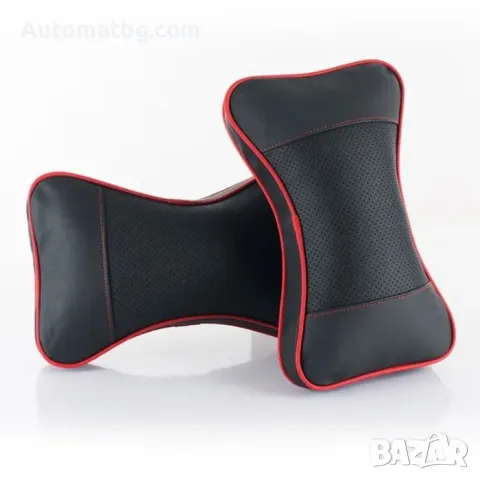 К-т възглавници Automat, За автомобил, За подглавник, Черен