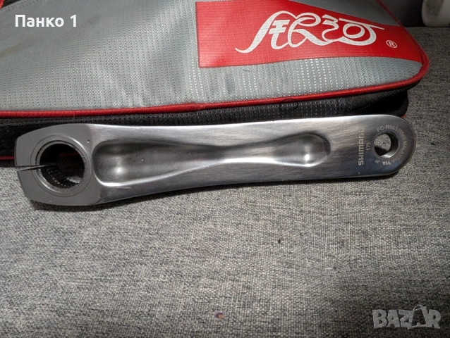 Ляво Курбел Рамо Shimano HolloTech 2, снимка 2 - Части за велосипеди - 51921808