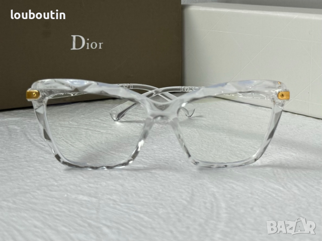 Dior прозрачни слънчеви,диоптрични рамки очила за компютър, снимка 6 - Слънчеви и диоптрични очила - 44845361