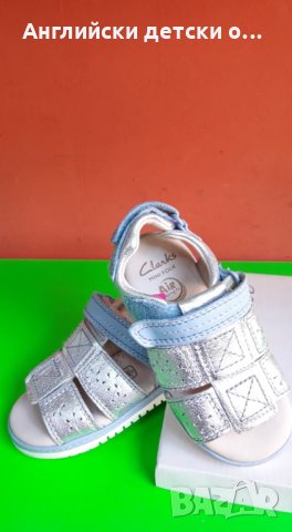 Английски детски сандали естествена кожа- CLARKS, снимка 5 - Детски сандали и чехли - 28823737