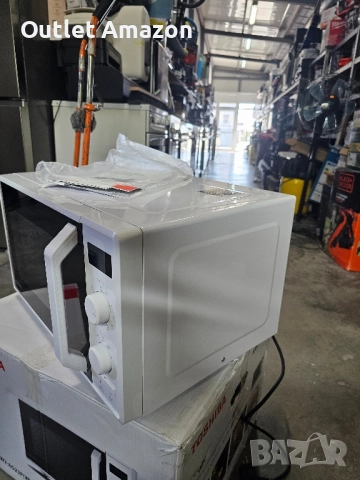 микровълнова печка с грил Toshiba 23l., снимка 3 - Микровълнови - 51771964
