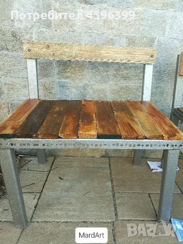 две малки пейки, снимка 2 - Столове - 49637914