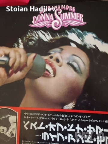 DONNA SUMMER-LIVE AND MORE,2xLP,made in Japan 