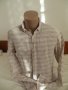 Мъжка риза с дълъг ръкав от лен Zara, снимка 1 - Ризи - 26635568