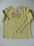 жълта блузка с цветя, снимка 1 - Детски тениски и потници - 37542051