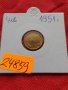 Монета 1 стотинка 1951г. от соца за начална колекция декорация - 24859, снимка 10